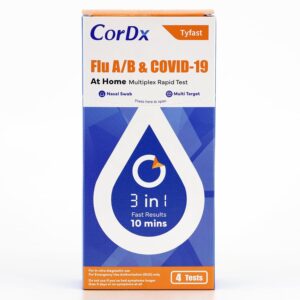 CorDx TyFast at Home Flu A/B &...