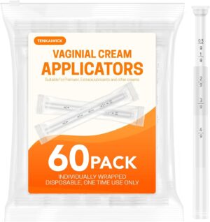 60 PACK Disposable Vaginal Supposit...