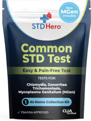 STD Hero At-Home Common STD Test Ki...