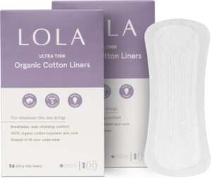 LOLA Ultra Thin Liners, 112 Count &...