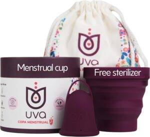 UVA Reusable Menstrual Cup Heavy Fl...