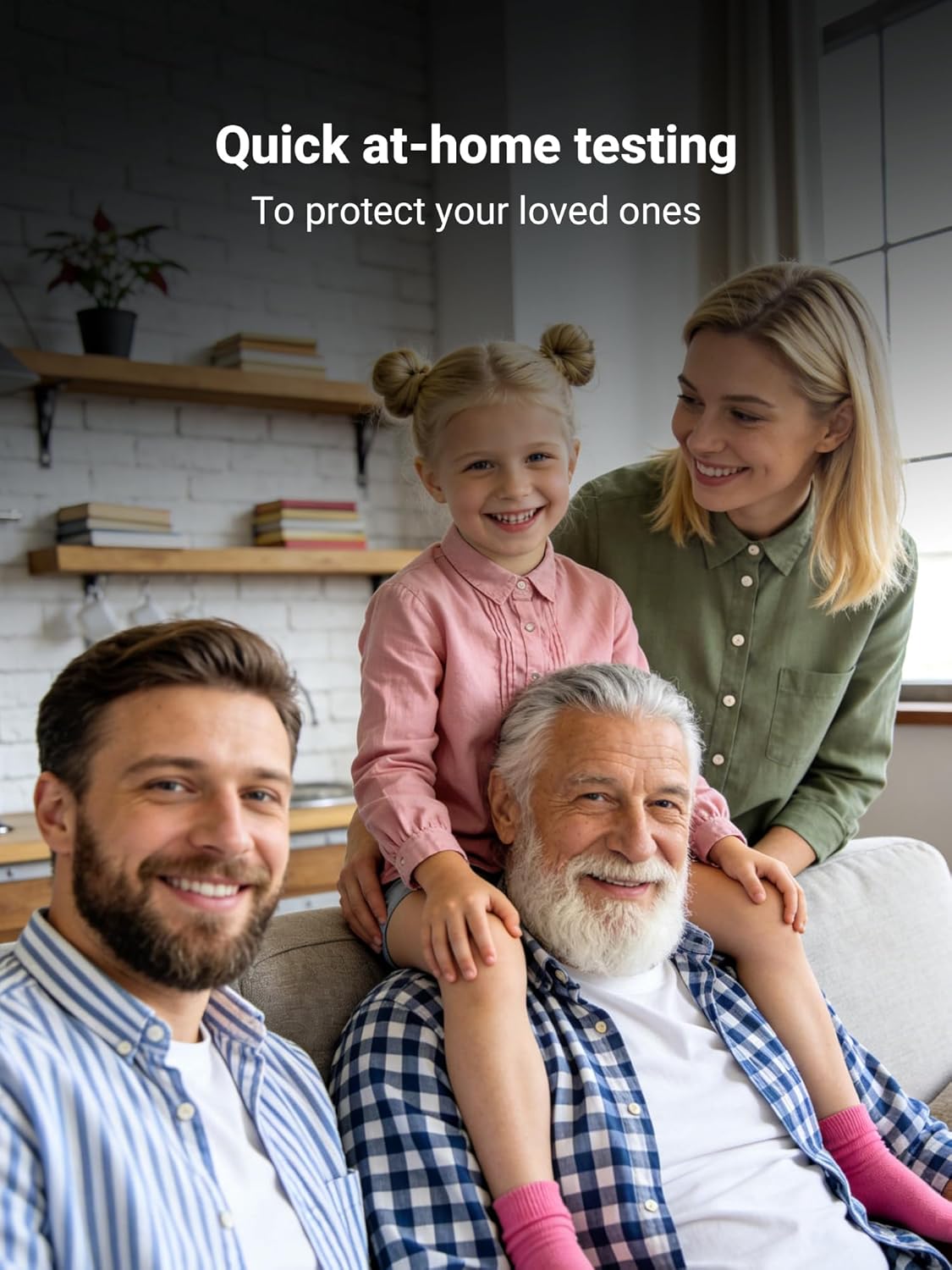 iHealth Flu A/B, COVID-19 & RSV 4-in-1 Antigen Rapid Test, Results in 15 Minutes, FDA Authorized OTC Home Test, Non-Invasive Nasal Swab, Easy to Use & No Discomfort (1 Pack, 4 Tests Total) - Image 5