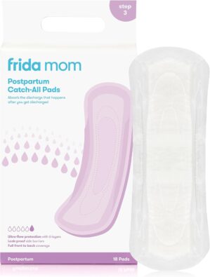Frida Mom Postpartum Pads, Leak Pro...