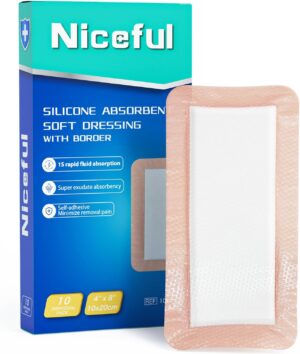 Silicone Super Absorbent Wound Dres...