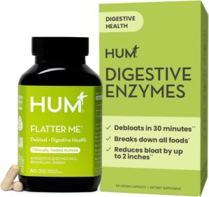 HUM Flatter Me Digestive Enzymes fo...