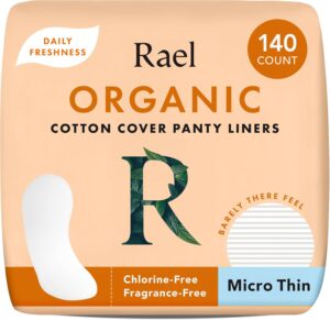Rael Panty Liners for Women, Organi...