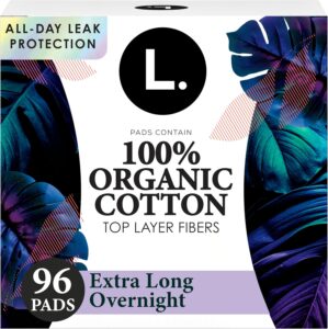 L. Ultra Thin Pads for Women, Overn...