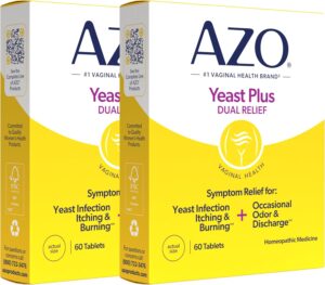 AZO Yeast Plus Dual Relief Homeopat...