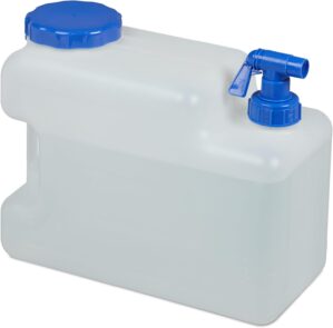 Relaxdays, Wasserkanister mit Wasse...