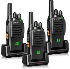 Retevis H777H Walkie Talkie 3er Set...