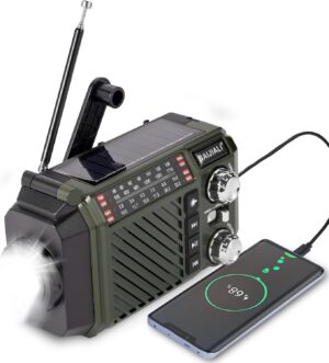 Kurbelradio, Notfallradio mit 2600-...