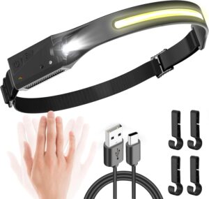 UNBON Stirnlampe LED wiederaufladba...
