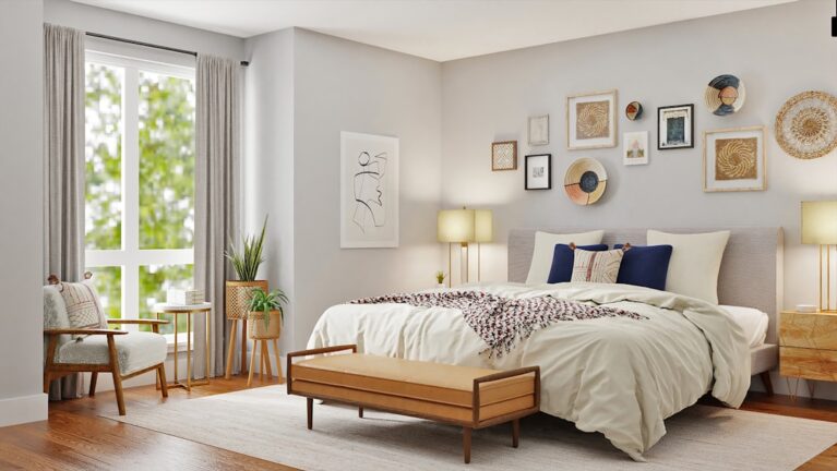 How to Create a Calm and Relaxing Bedroom With Simple Decor