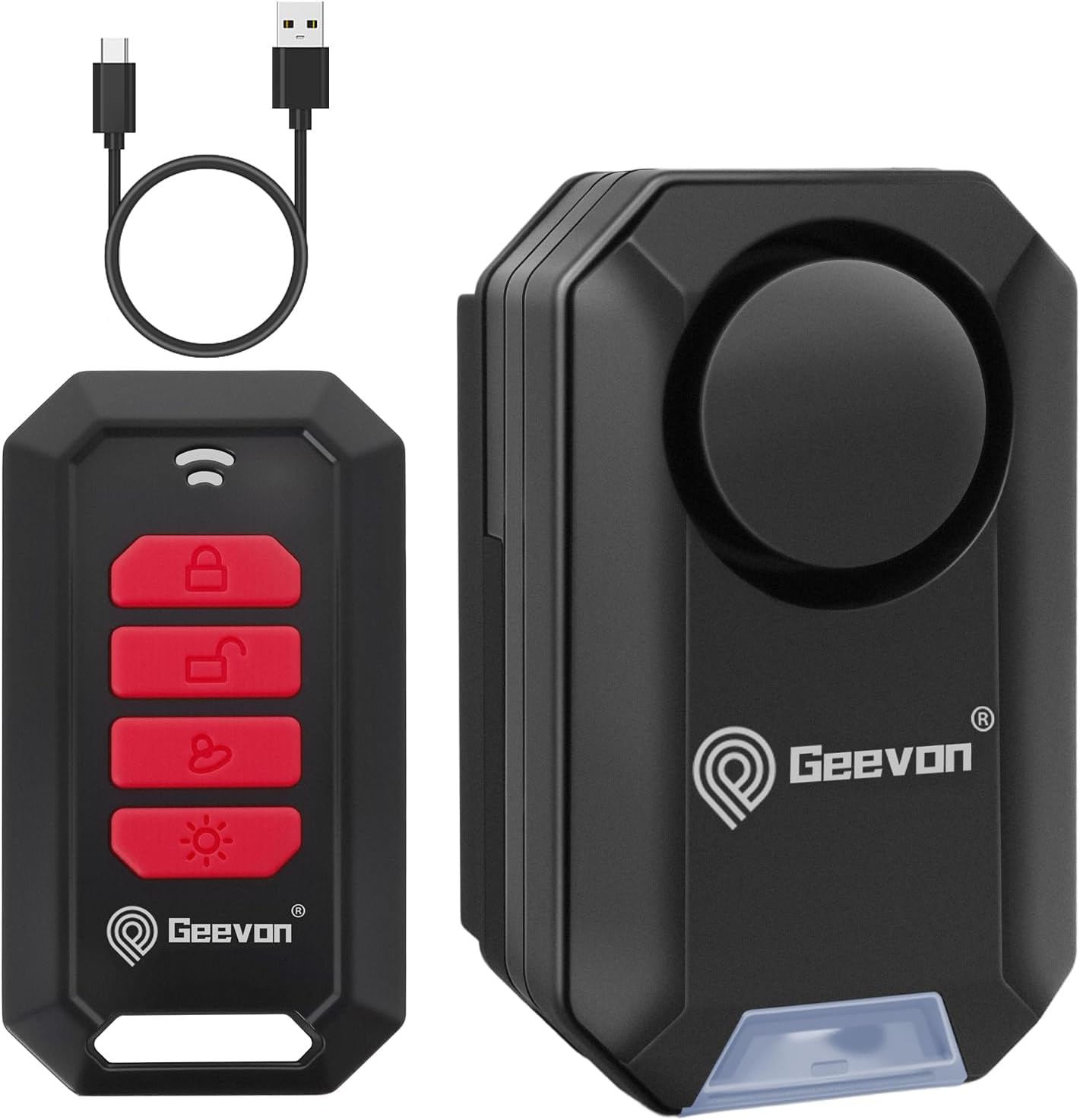 Geevon Bike Alarm 2‑Pack Review: Compact Wireless Security