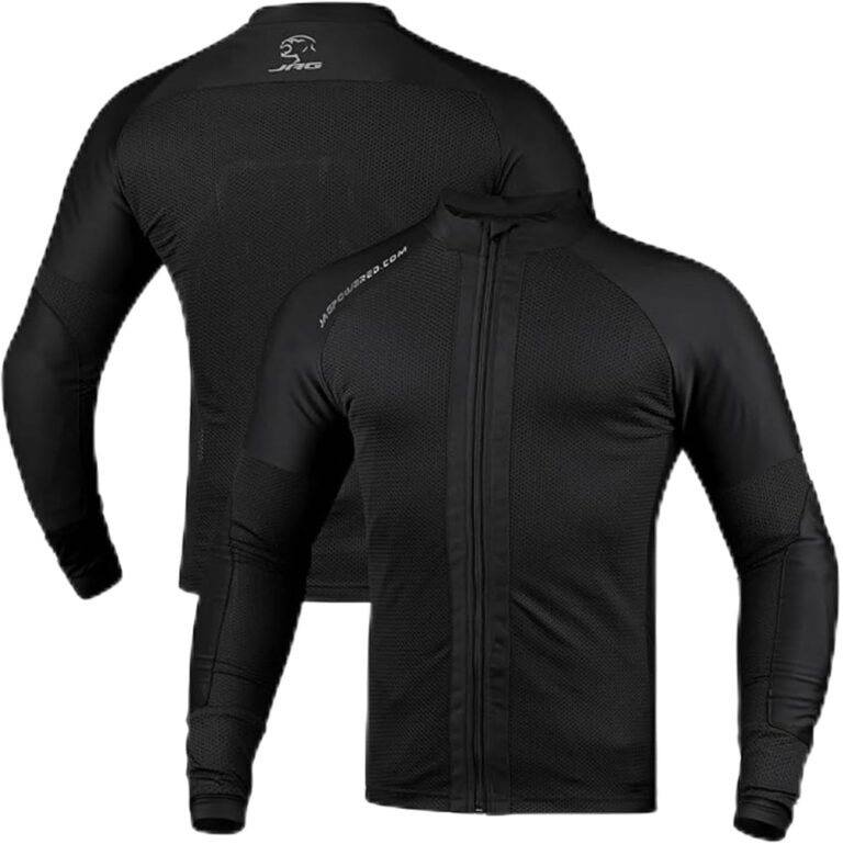 JAG Mesh Motorcycle Protective Shirt, Summer Riding Shirt for Men & Women | Armored Motorcycle Shirt, CE-Certified Protectors, Soft, All-Season Layering, Lightweight, Fitted, Breathable Biker Jacket Review