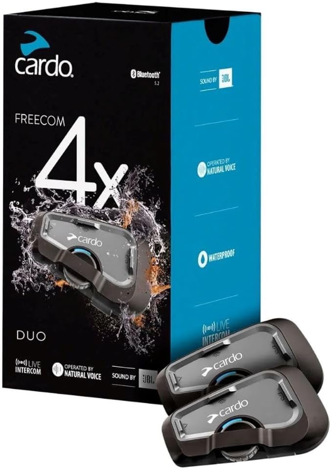 Cardo FREECOM 4X Dual Pack Review: 4-Way Bluetooth Intercom