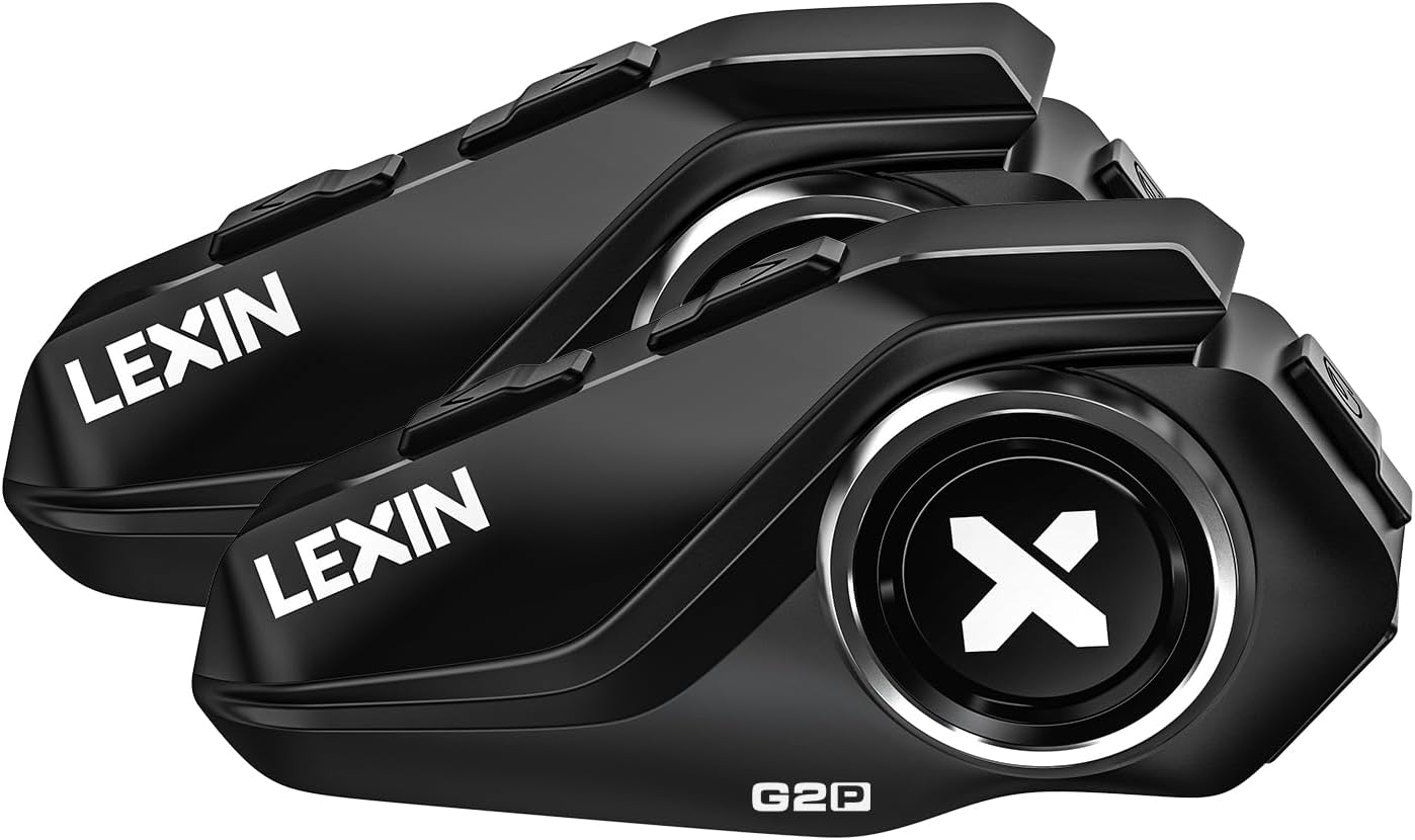 LEXIN G2P Motorcycle Headset Review: 2-Pack Bluetooth Intercom
