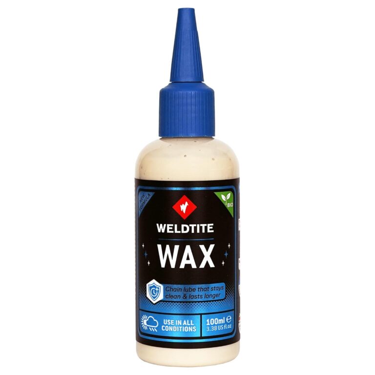 WELDTITE All Weather Wax Bike Chain Lube, 3.38 oz | High Performance, Weather Resistant, Easy to Apply, Long-Lasting Protection, Essential for Indoor & Outdoor Training Review