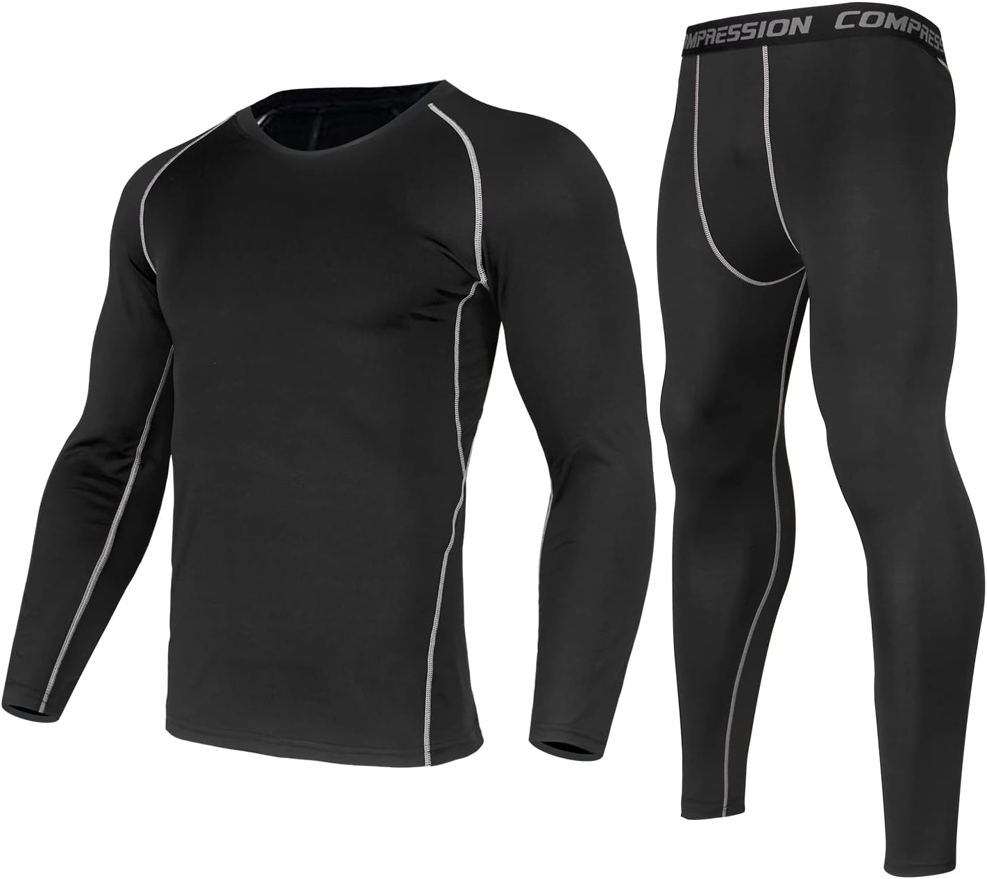 Workout Set Compression Shirt & Pants Review: Quick-Dry Base Layer