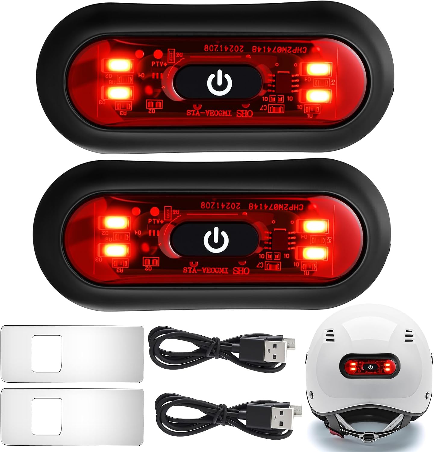 Tujoe Rear Helmet LED Light Review: Basic USB-Rechargeable Set