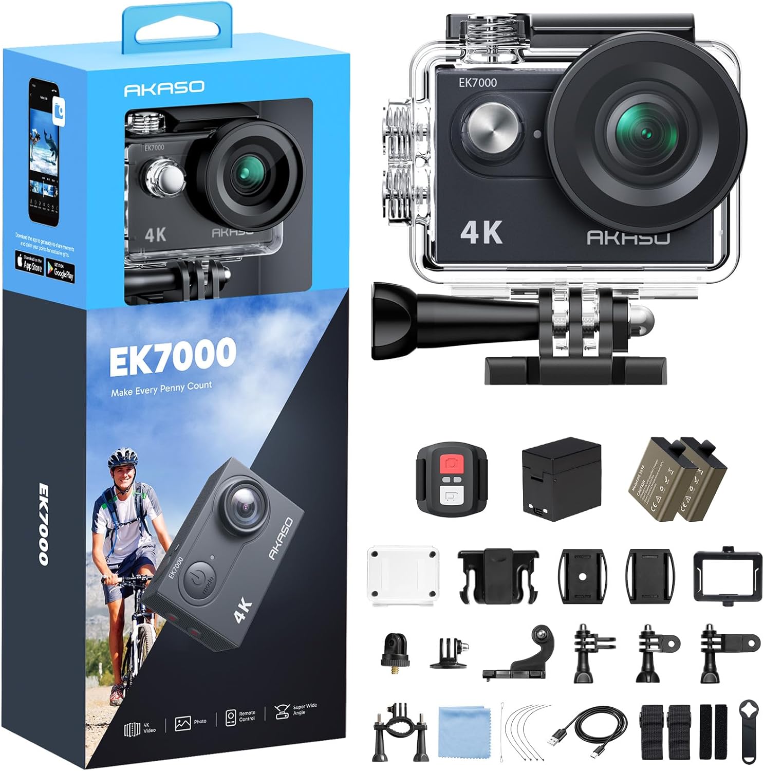 AKASO EK7000 Action Camera Review: 4K30 with EIS