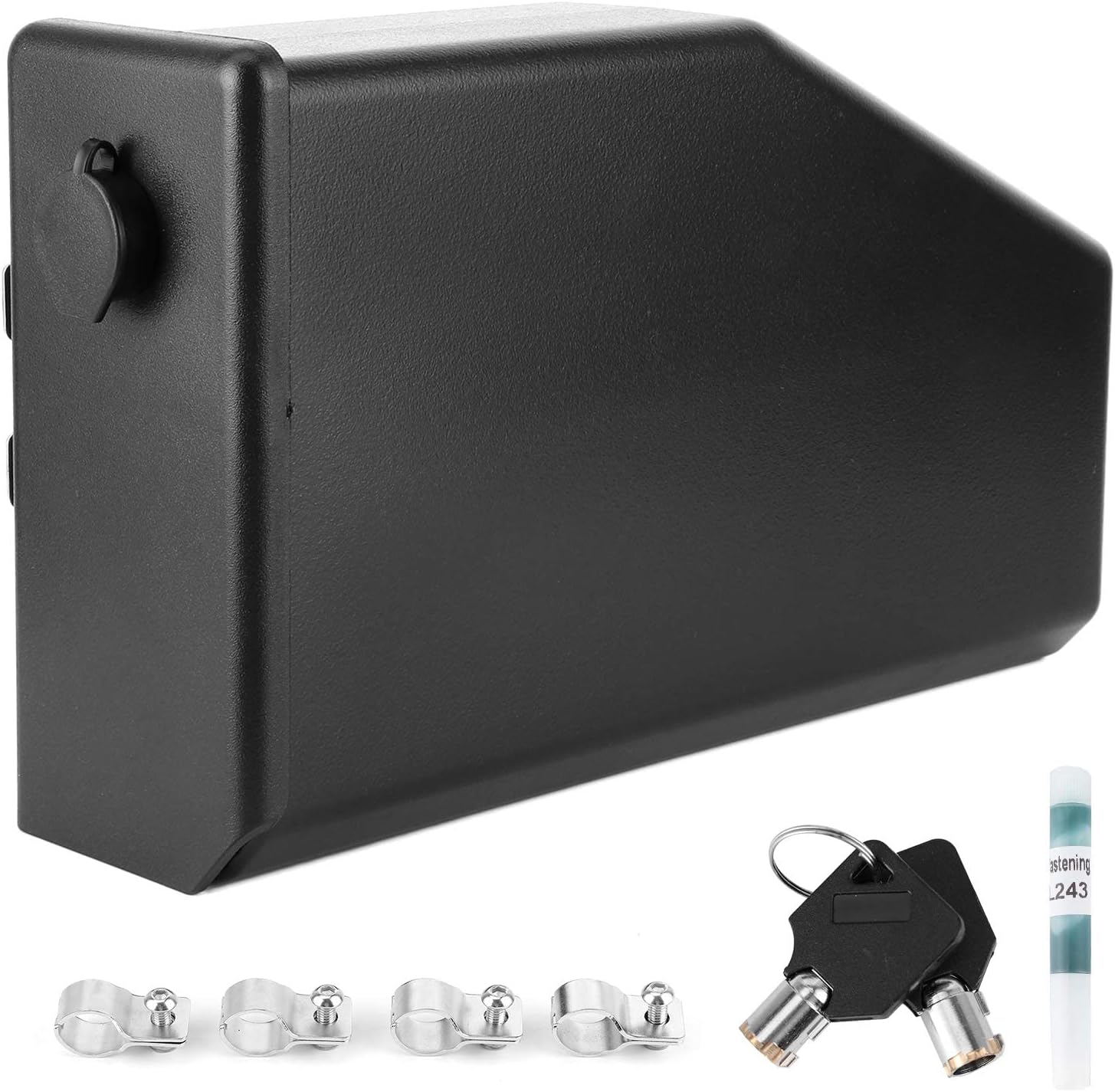 Aramox Motorcycle Tool Box Review: Left-Side ABS Storage