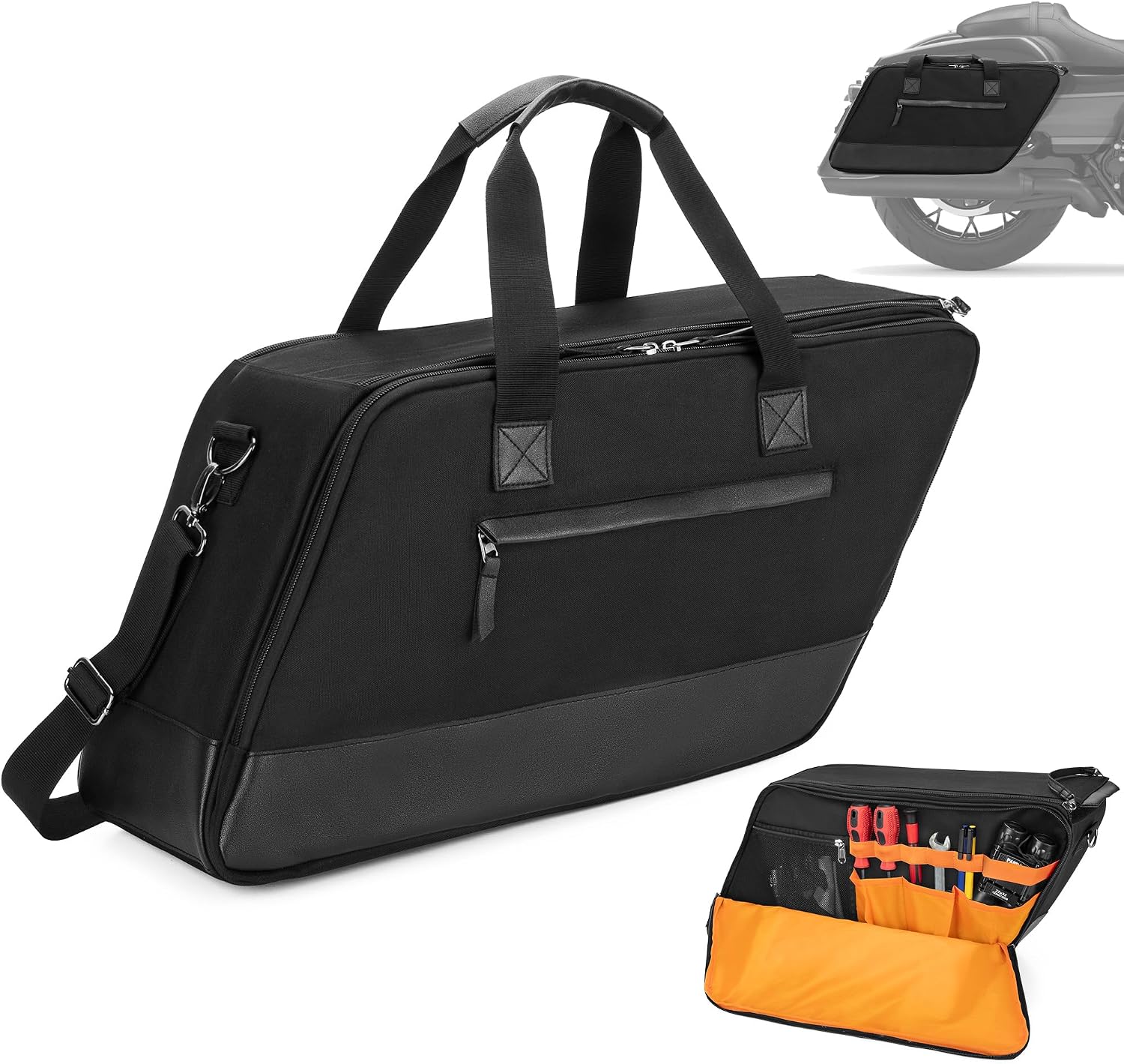 HODRANT Motorcycle Saddlebag Liner Bag Review