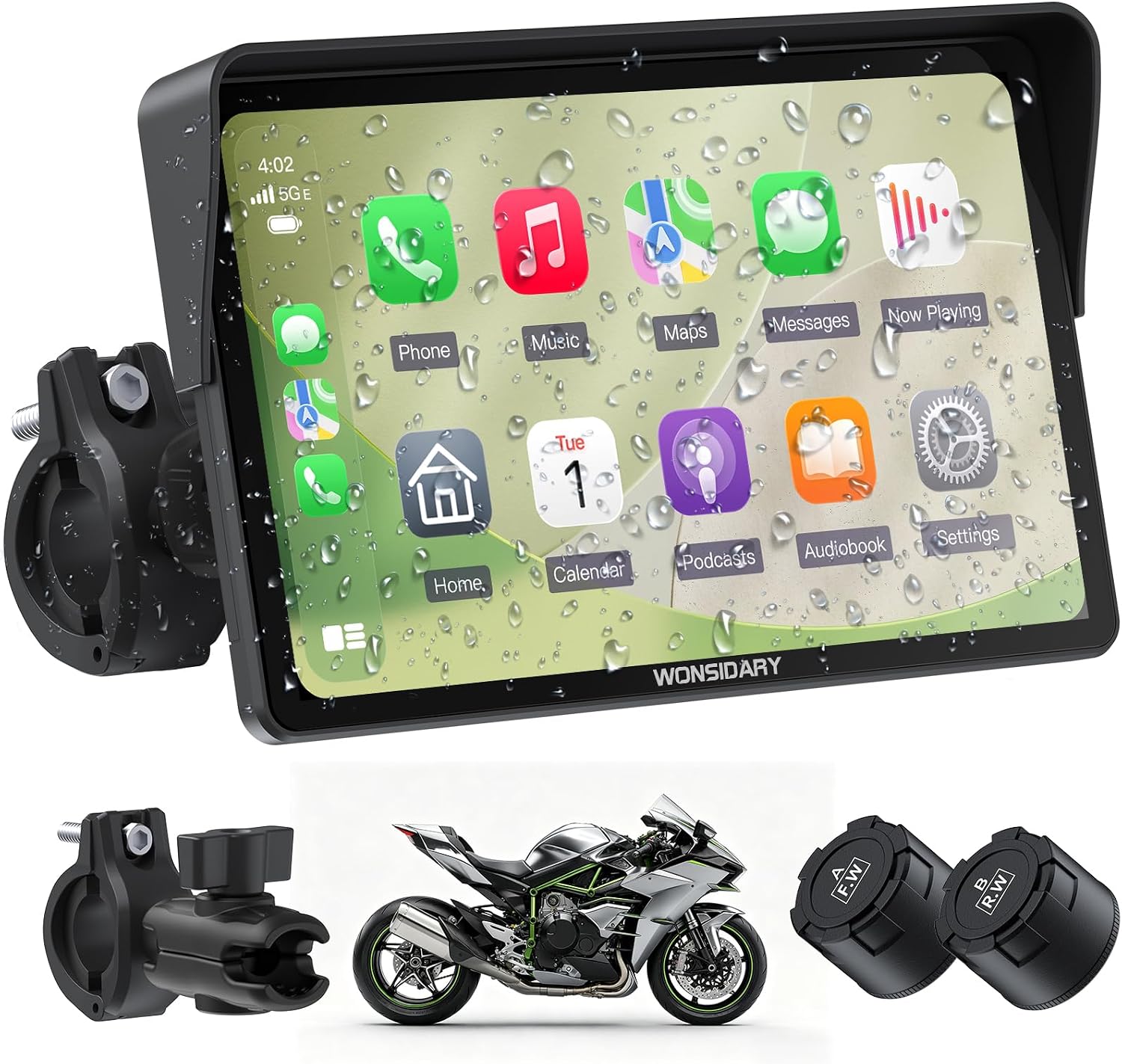 W722TPMS 7″ Wireless CarPlay & Android Auto with TPMS Review