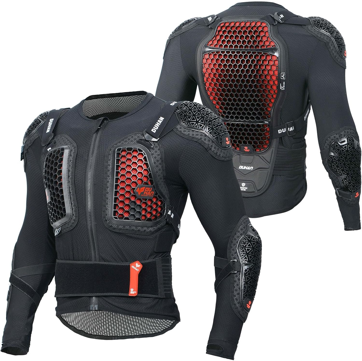 DUHAN CE Level 2 Motorcycle Jacket Review: Full-Body Armor