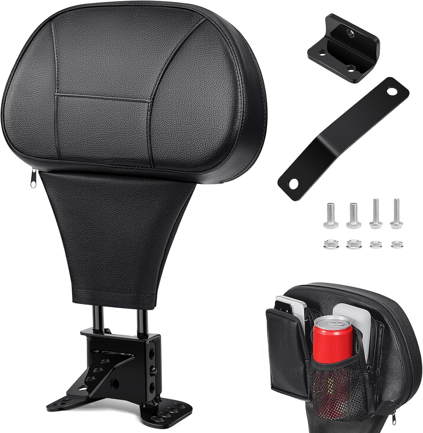 Driver Rider Backrest Review: Adjustable Plug-in for Harley Touring