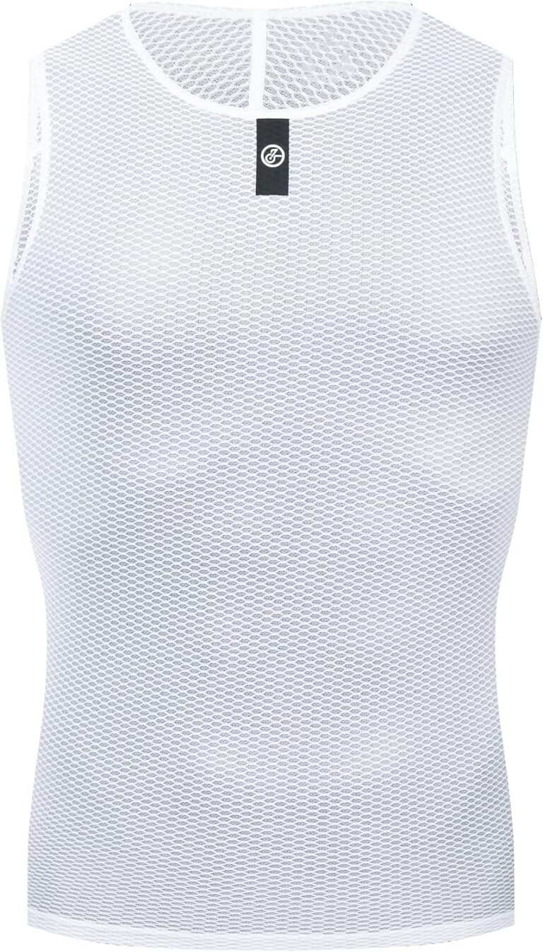 YKYWBIKE Men’s Cycling Base Layer Sleeveless Cycling Jersey Men Quick Dry Bicycle Undershirt Mesh Bike Base Layer Vests Review