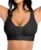 FeelinGirl Post Surgery Compression Bra for Women’s Front Closure Bra with Adjustable Straps Wirefree