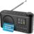 MAJORITY Orwell Pro DAB Plus Radio | Küchenradio DAB+ & FM | Miniradio mit Bluetooth 5.2 | Gepäckradio-Akku mit 15 Stunden Akkulaufzeit | Digitalradio mit 40 Senderspeichern für Küche und Büro